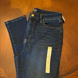 Women's size 14 ANA by JC Penney Dark Rinse Denim Jeans